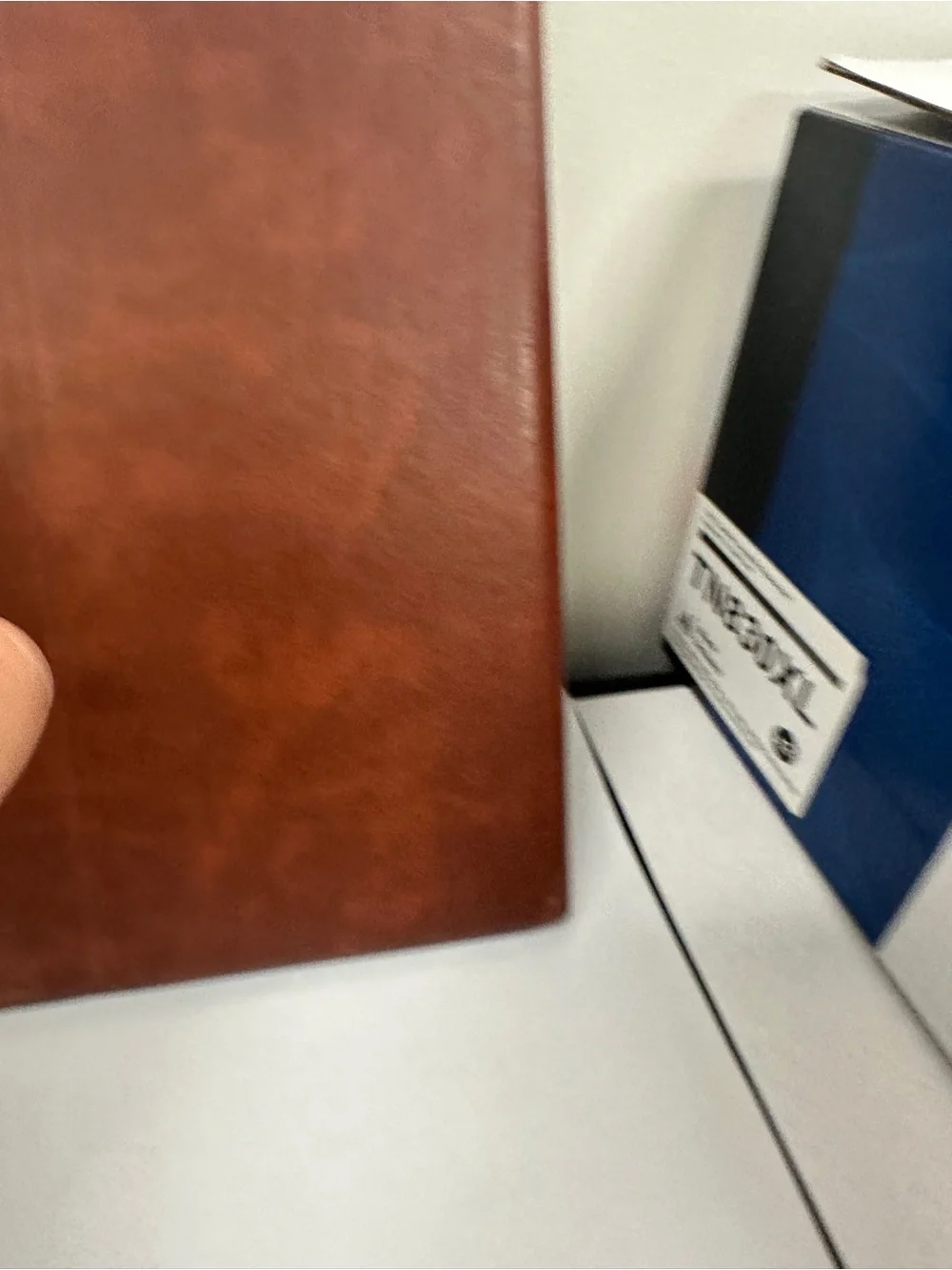 brown vegan leather Antbox iPad case for IPad Mini 6/7